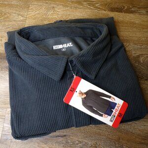 32 Degrees NWT Men's Blue Corduroy Overshirt - Medium